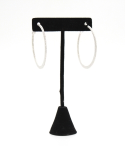 Fashion Hoop Earrings EH702945 SILVER